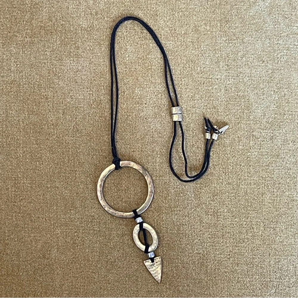 Heather Levine | Geometric statement necklace - Picture 1 of 4